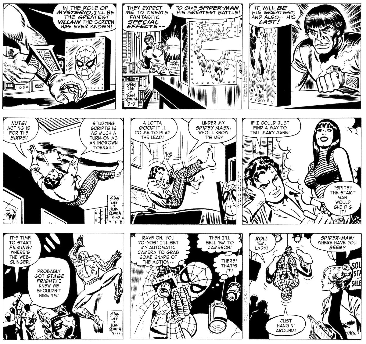 The Amazing Spider-Man Classic Newspaper Comics - 1978