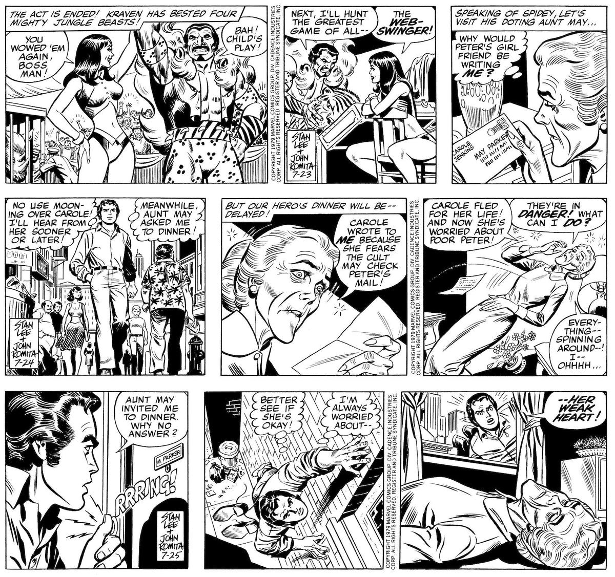 The Amazing Spider-Man Classic Newspaper Comics - 1979