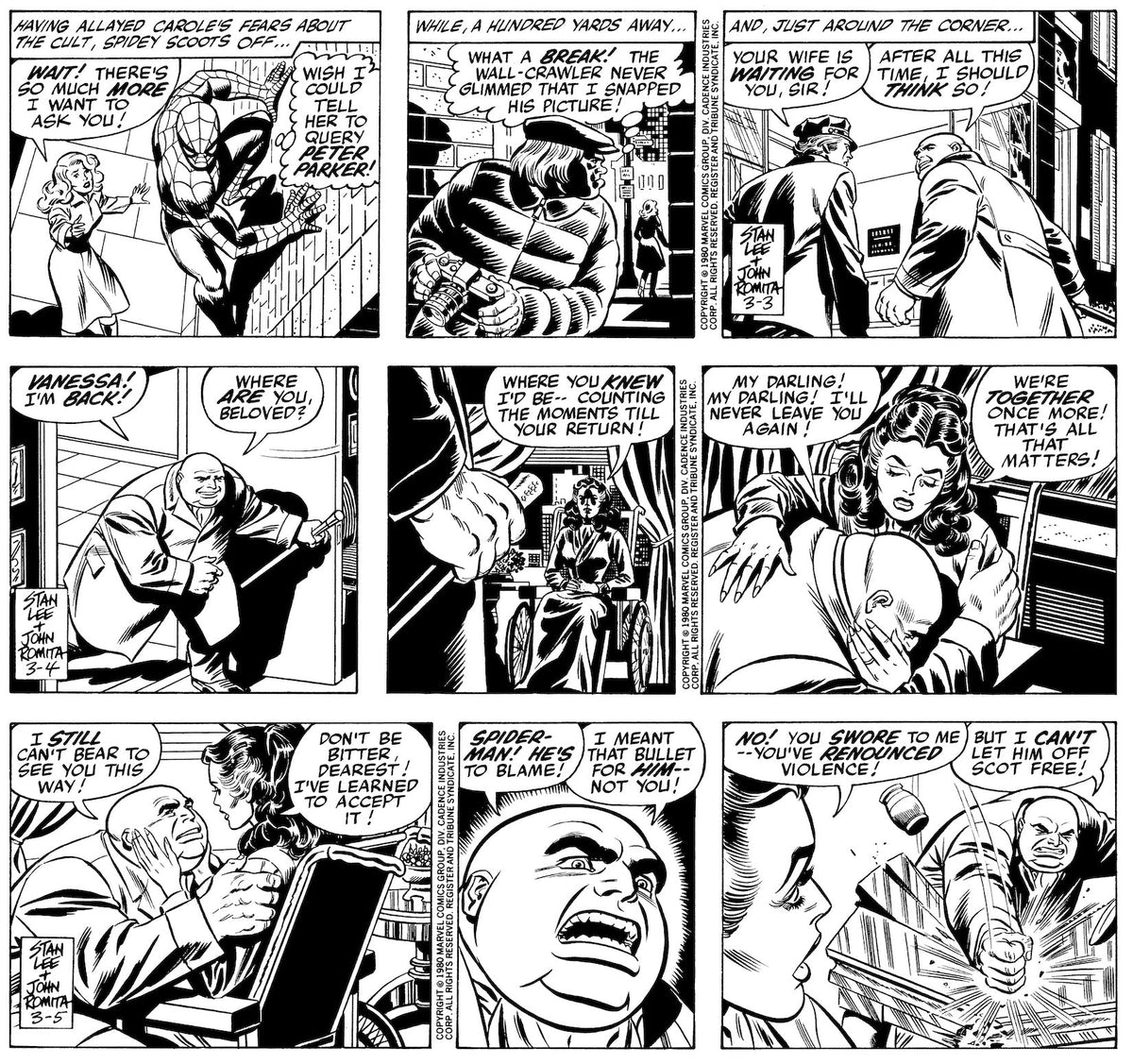 The Amazing Spider-Man Classic Newspaper Comics - 1980
