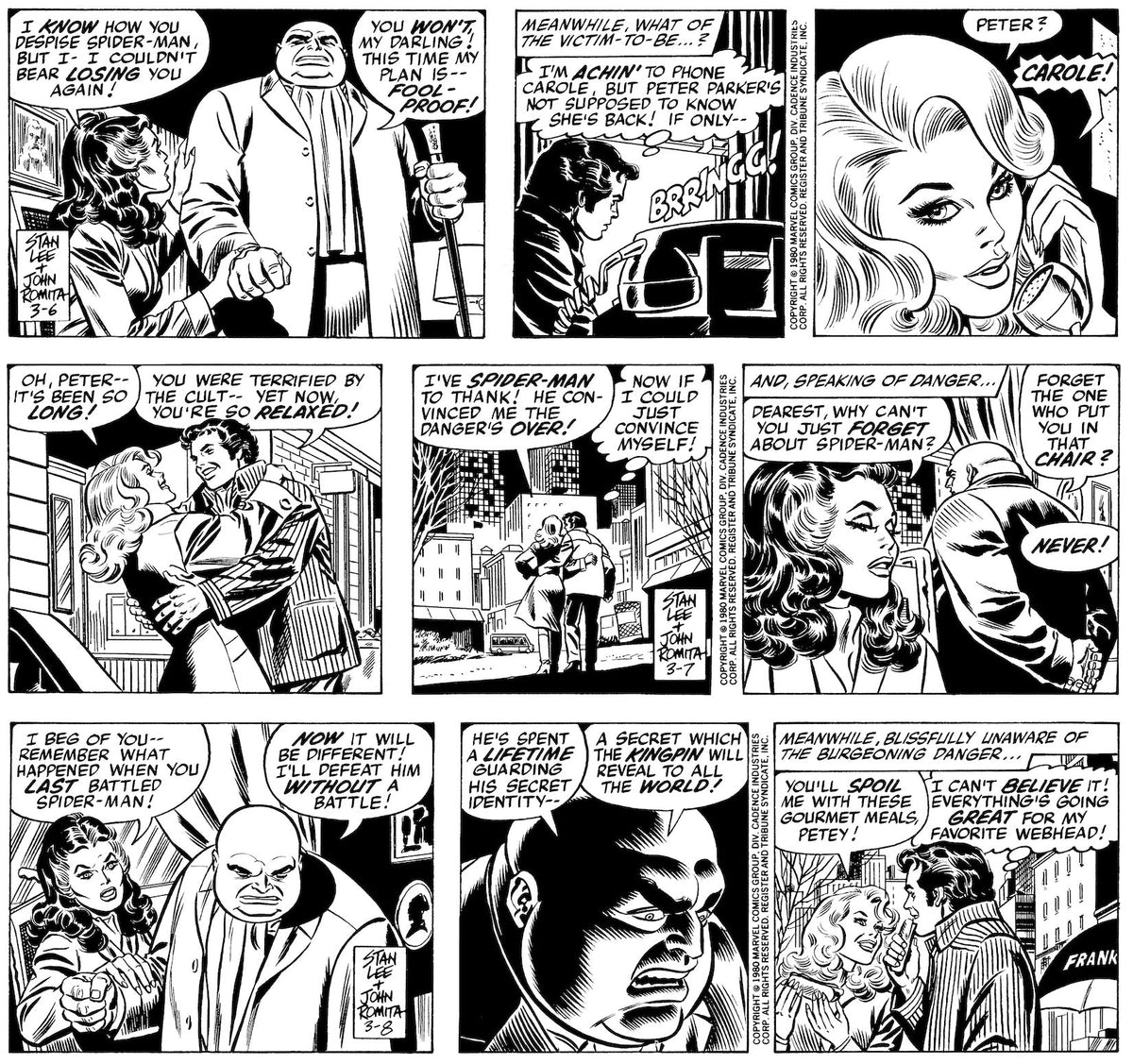 The Amazing Spider-Man Classic Newspaper Comics - 1980