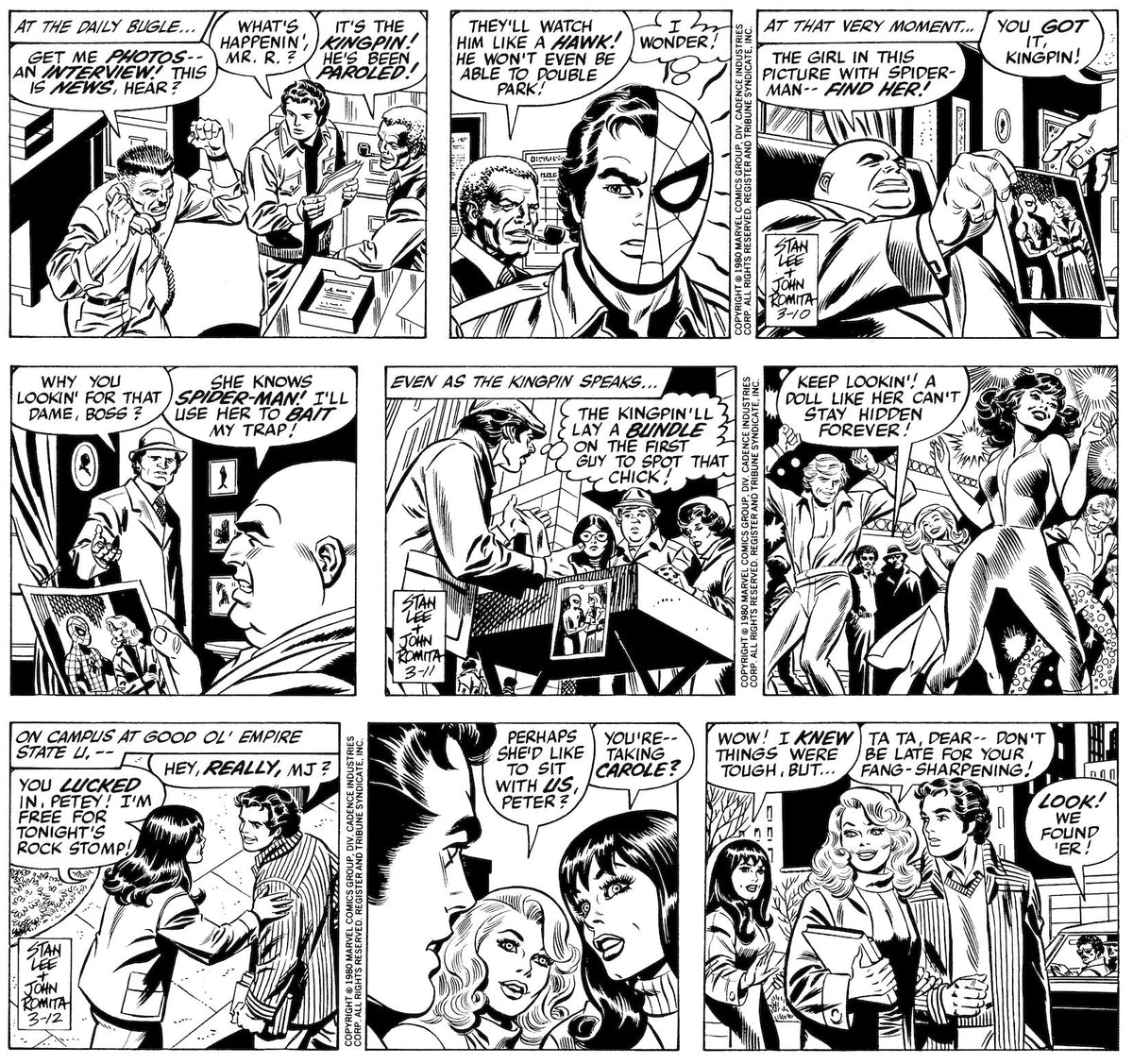 The Amazing Spider-Man Classic Newspaper Comics - 1980