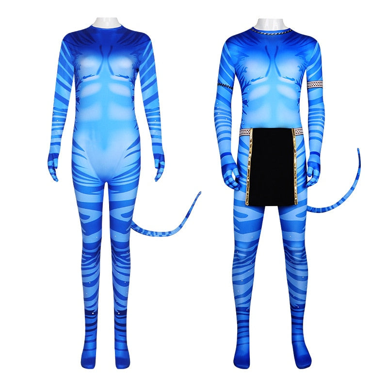 Avatar Cosplay Costume for Adults and Kids