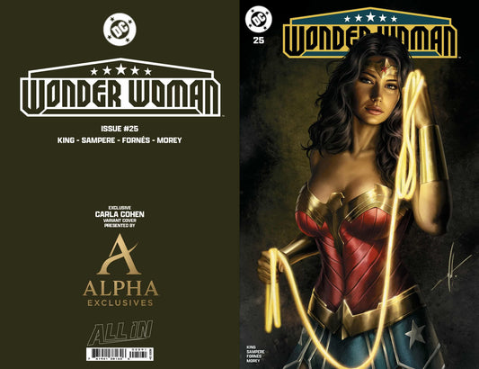 WONDER WOMAN #25 Carla Cohen exclusive 1st appearance of THE MATRIARCH