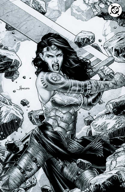 ABSOLUTE WONDER WOMAN #21 JAY ANACLETO EXCLUSIVE BW VIRGIN VAR (06/24/2026)