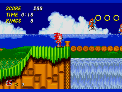Andrew in Sonic the Hedgehog 2 Sega Genesis Repro Game Cart