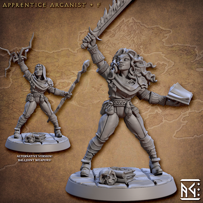 Apprentice Arcanists Miniatures