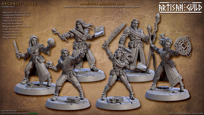 Apprentice Arcanists Miniatures