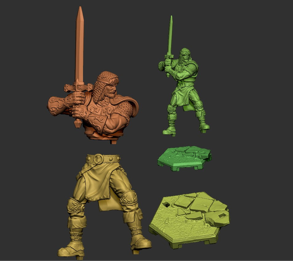 King Arthur – Knights of the Round – Miniature