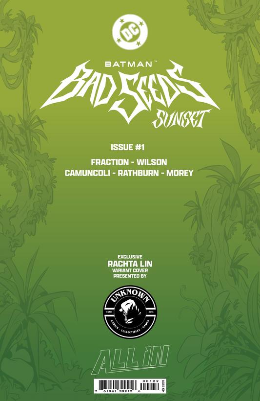 BATMAN BAD SEEDS SUNSET #1 RACHTA LIN EXCLUSIVE VAR (08/26/2026)(09/02/2026)