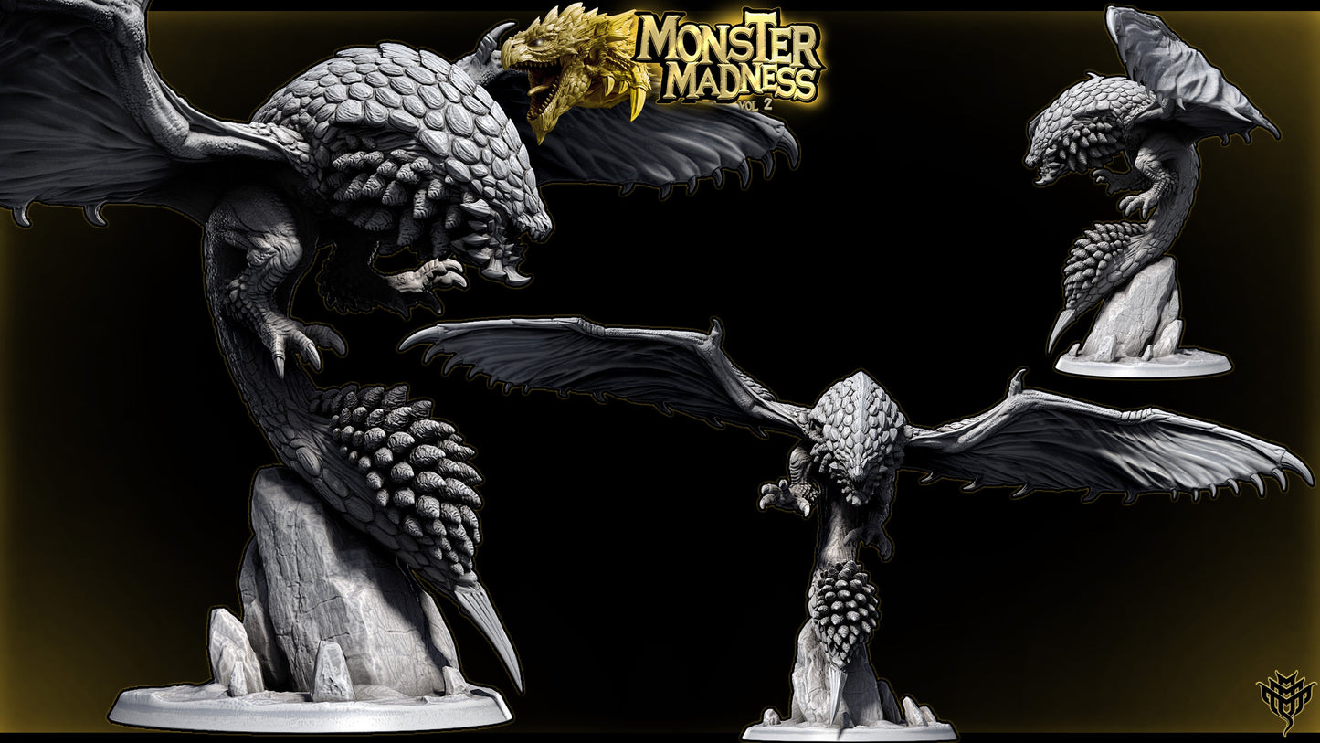 Baeliuse – Teostra-Inspired Elder Dragon – Monster Madness Vol 2 Miniature
