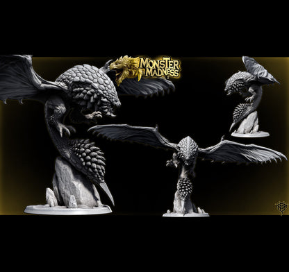 Baeliuse – Teostra-Inspired Elder Dragon – Monster Madness Vol 2 Miniature