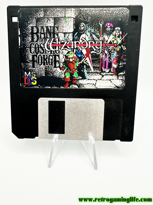 Bane Cosmic Forge Wizardry VI Repro Floppy Disk Game