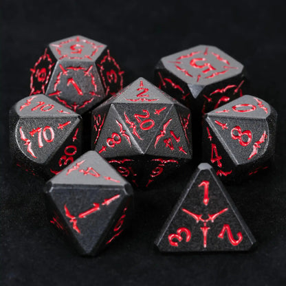 DND Dice - Eagle Series Metal Dice Set