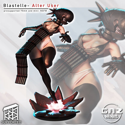 Blastelle - Alter User - Bomb Devil Inspired Female Miniature (SFW/NSFW 18+ Only)