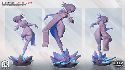 Blastelle - Alter User - Bomb Devil Inspired Female Miniature (SFW/NSFW 18+ Only)
