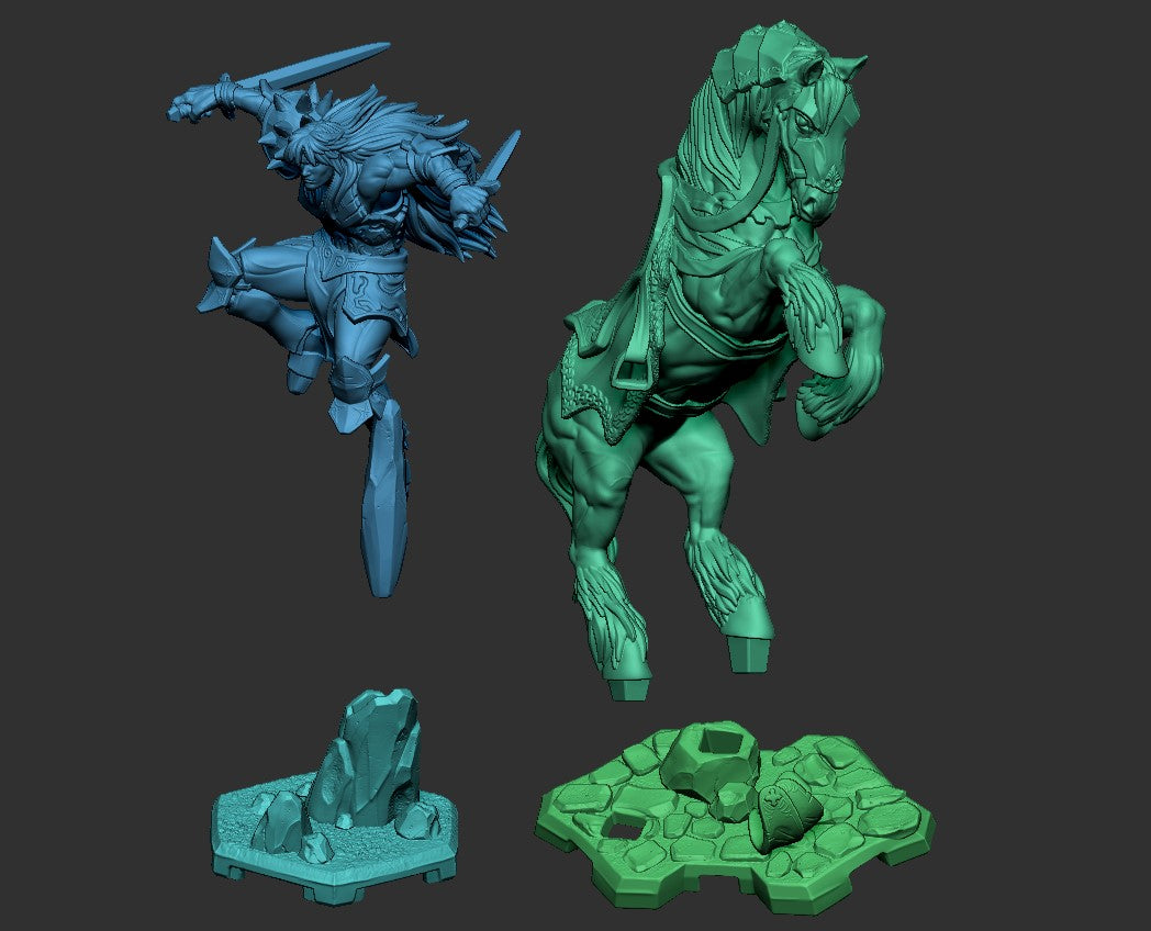 Braford – Knights of the Round Inspired Miniature