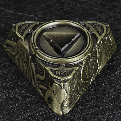 Kickstarter Dice -  7-in-1  Unique  Metal D6 Spinning Dice 2.0