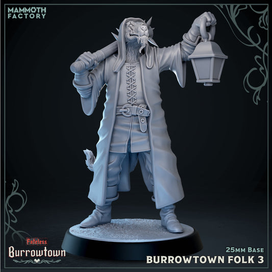 Burrowtown Folk – Beastfolk Villagers – Fateless – Miniatures