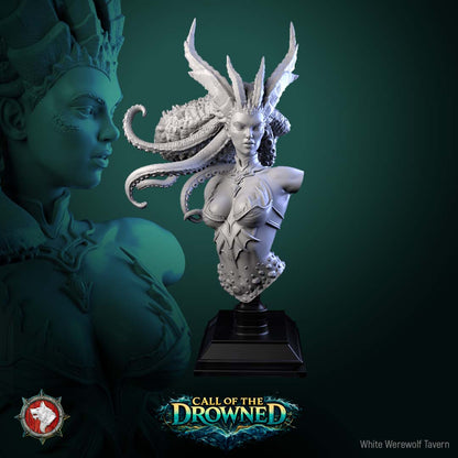 The Drowned Mother – Call of the Drowned – 32mm, 75mm Resin Miniature & Bust