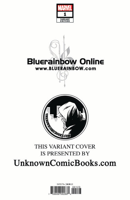 Captain Marvel #1 Unknown Comic Books Exclusive Blank 1/16/2019