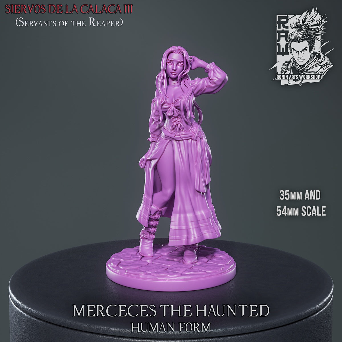 Mercedes the Haunted – Servants of the Reaper Miniature