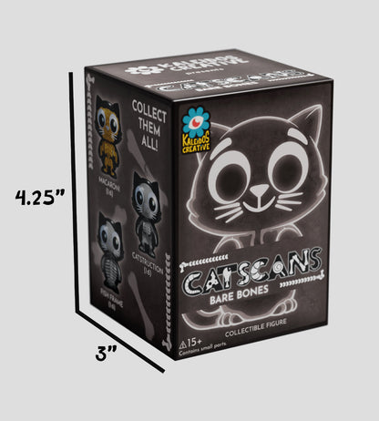 Catscans Bare Bones Blind Box - Charlie the Cat X-Ray Series by Kaleidos Creative