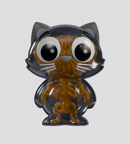 Catscans Bare Bones Blind Box - Charlie the Cat X-Ray Series by Kaleidos Creative