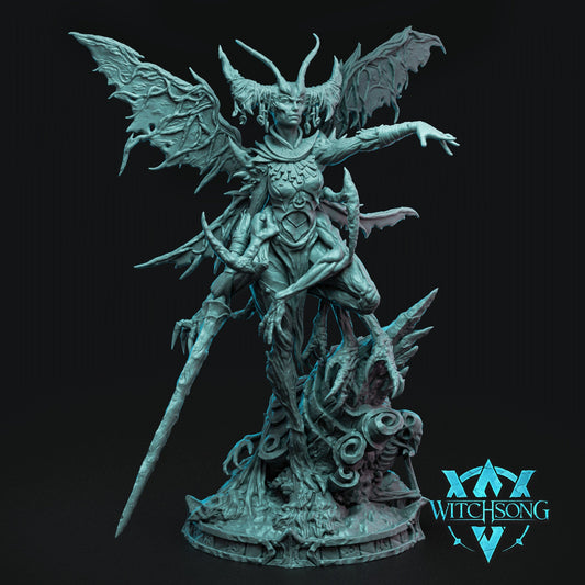 Cryptid Queen – Eldritch Demon Matriarch – Miniature & Bust
