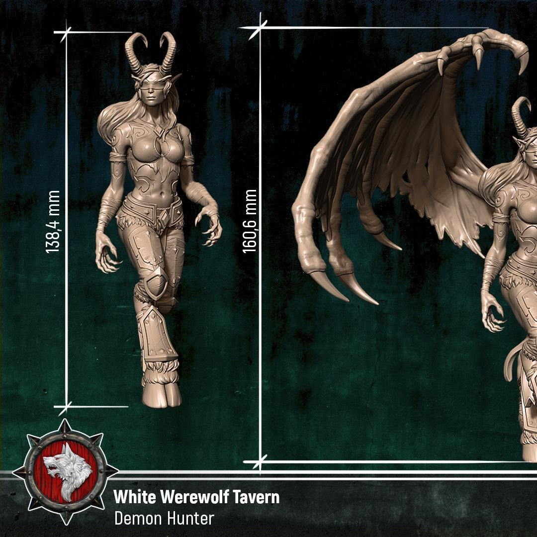 Demon Huntress - 1:12 Scale