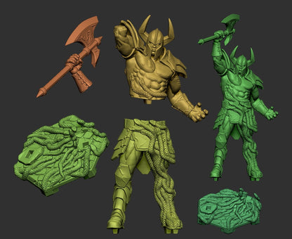 Death Adder - Golden Axe Inspired Miniature