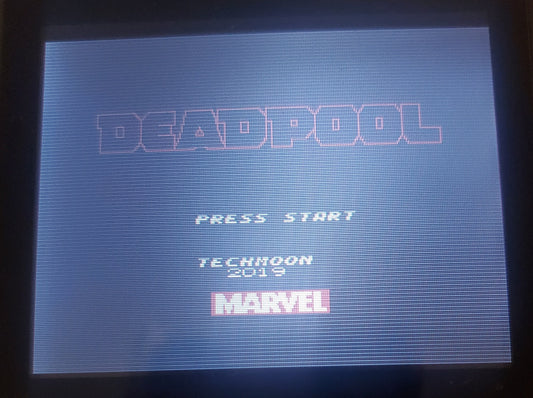 Deadpool GBA Video Game Cartridge Game Boy Advance 2019 Nintendo