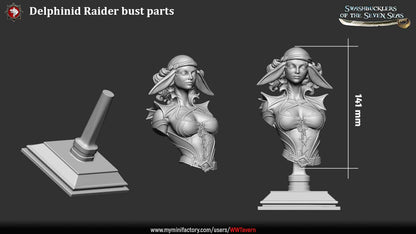 Delphinid Raiders – Sea-Born Pirate Skirmishers – Miniatures
