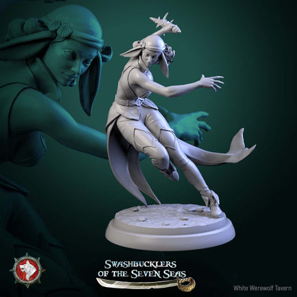 Delphinid Raiders – Sea-Born Pirate Skirmishers – Miniatures