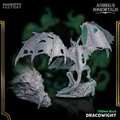 Dracowight – Atroxus Immortalis Undead Dragon Miniature