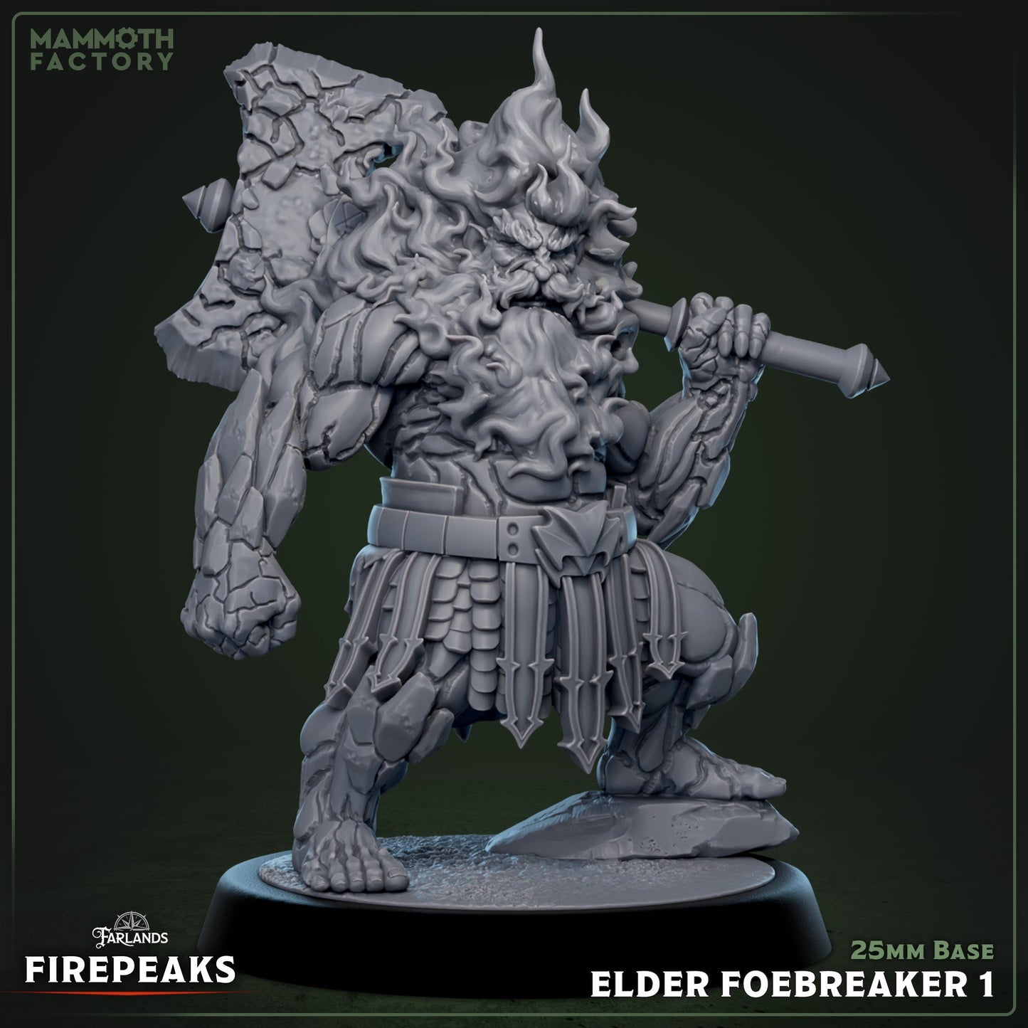 Elder Foebreakers - Fire Dwarf Veterans - Miniatures
