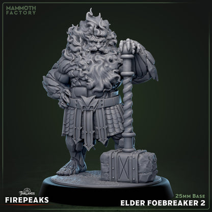 Elder Foebreakers - Fire Dwarf Veterans - Miniatures