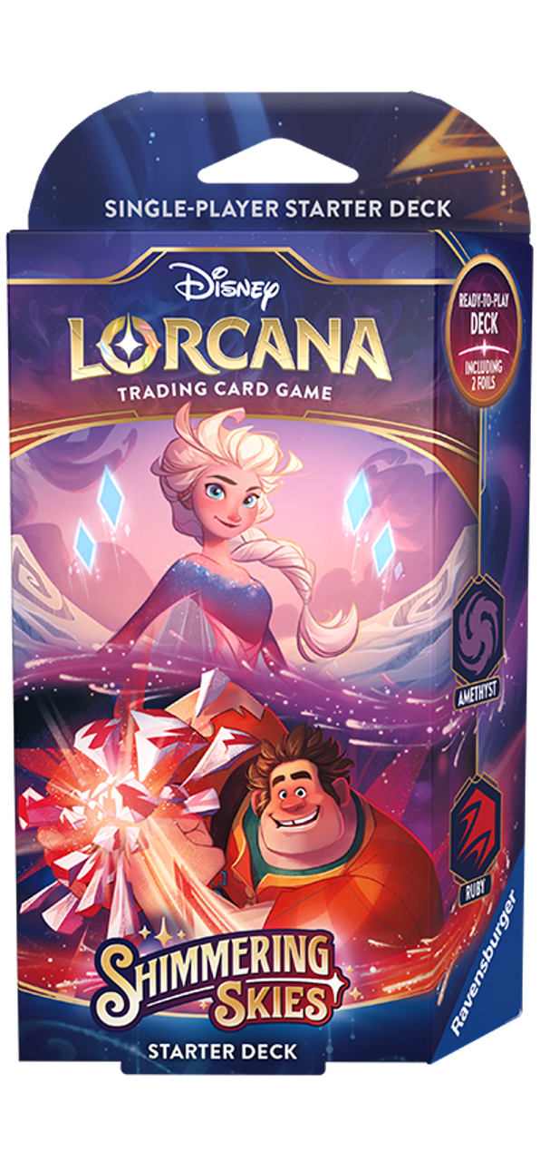 Shimmering Skies Starter Deck | Lorcana | New