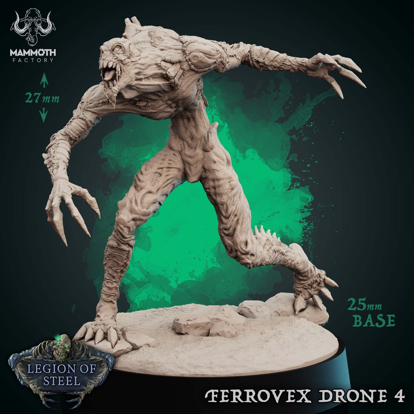 Ferrovex Drone Mutant Monsters Miniatures