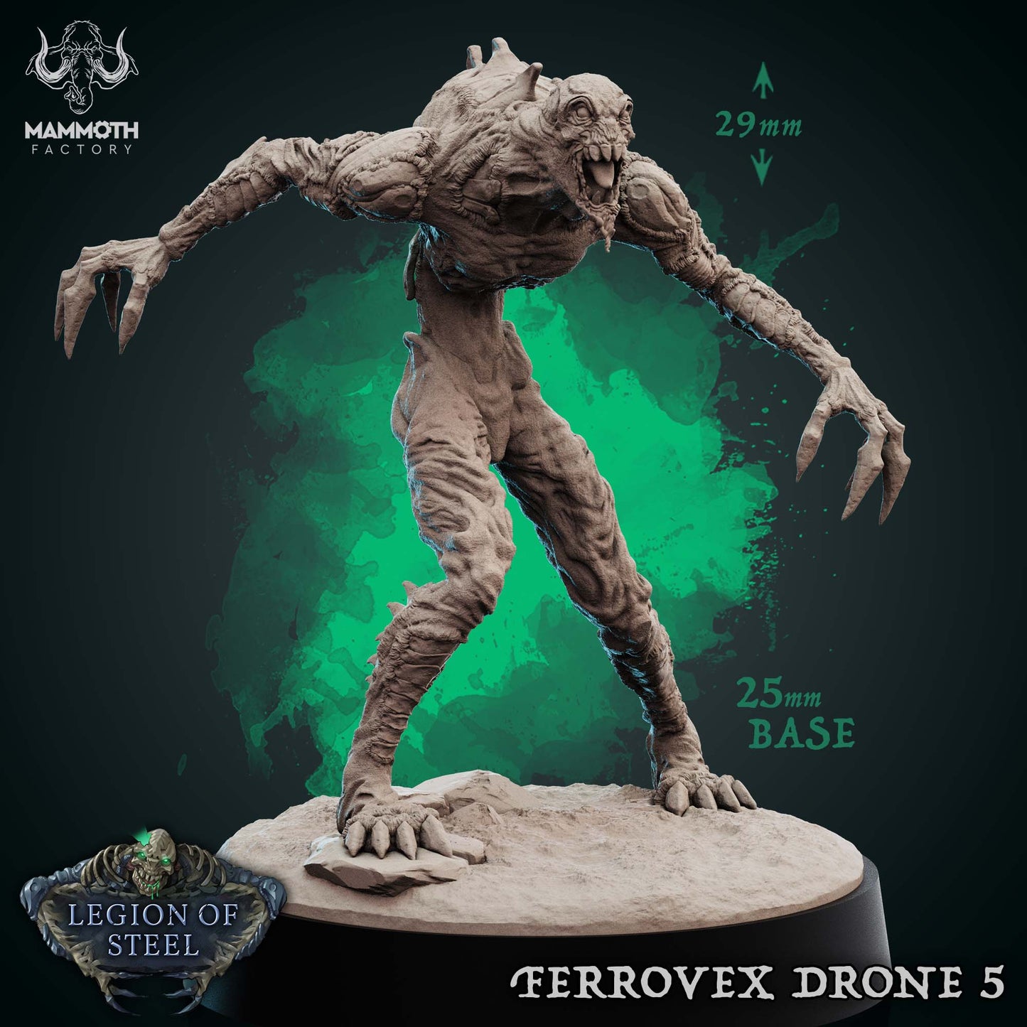 Ferrovex Drone Mutant Monsters Miniatures
