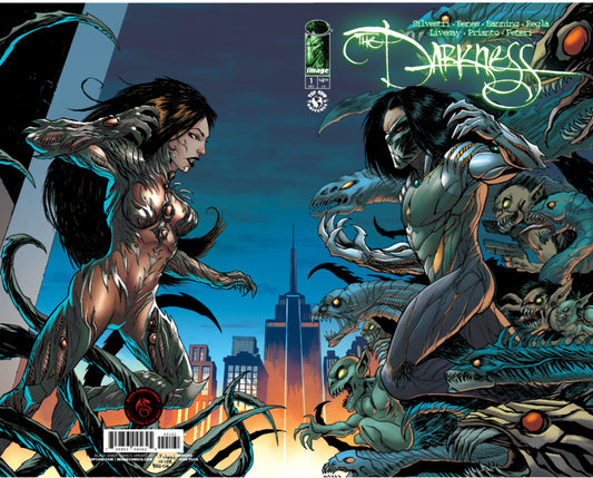 The Darkness (2025) #1 BLACK SABER EXCLUSIVE BY JASON FLOWERS LTD 350