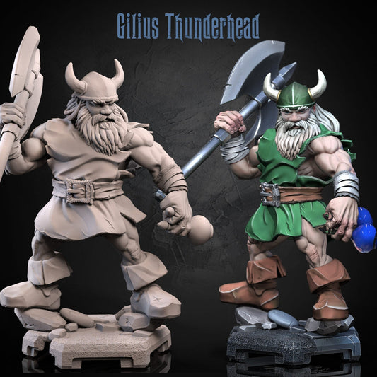 Gils Stormhead - Golden Axe Inspired Miniature