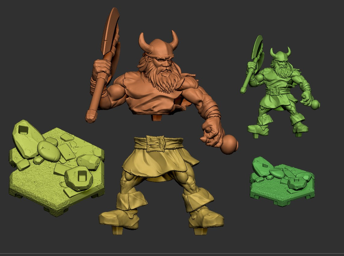 Gils Stormhead - Golden Axe Inspired Miniature