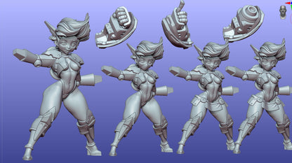 Gizzie Mega Girl