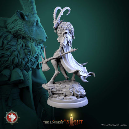 Goatmen – Beastfolk Warrior Miniatures & Bust – The Longest Night