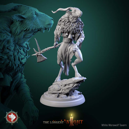 Goatmen – Beastfolk Warrior Miniatures & Bust – The Longest Night