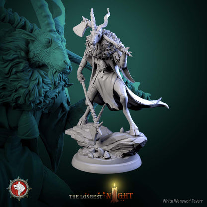 Goatmen – Beastfolk Warrior Miniatures & Bust – The Longest Night