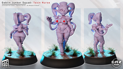 Goblin Junkers – Female Goblin Mercenaries – Sci-Fi Miniatures (SFW/NSFW 18+ Only)