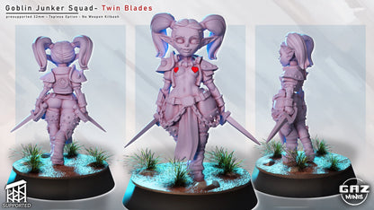 Goblin Junkers – Female Goblin Mercenaries – Sci-Fi Miniatures (SFW/NSFW 18+ Only)