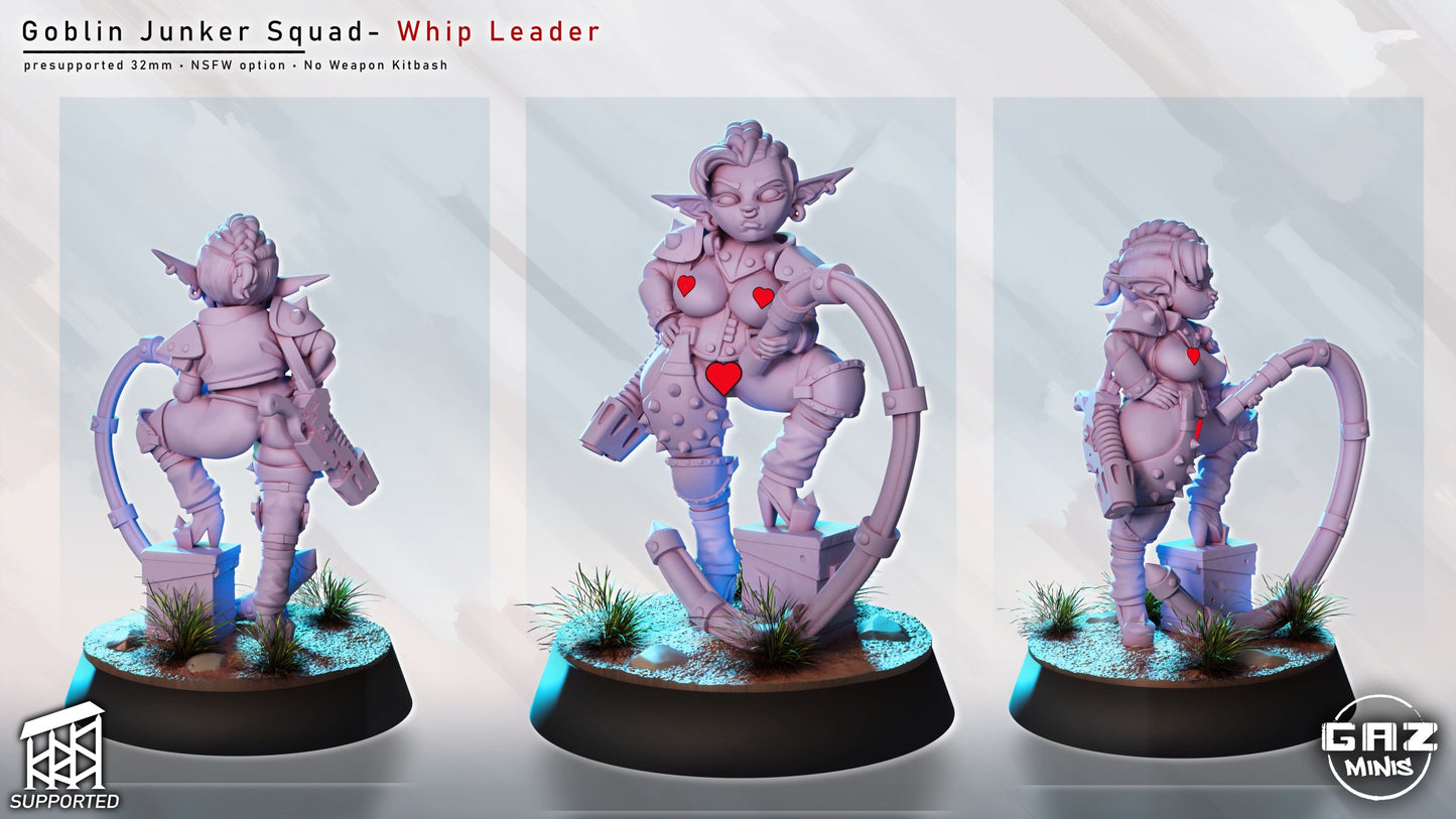 Goblin Junkers – Female Goblin Mercenaries – Sci-Fi Miniatures (SFW/NSFW 18+ Only)