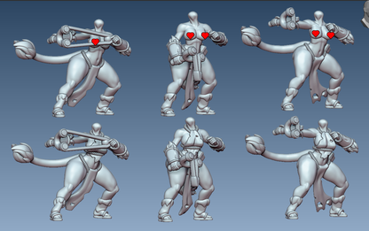 The Goblin Tribe Set 2 – (32mm scale, SFW/NSFW)